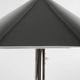 Ateljé Lyktan floor lamp with rare oversized custom shade – Sweden, 1970s