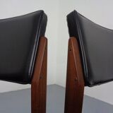 Set of Teak Dining Chairs Model 641P by Rudolf Glatzel for Thonet, 1960s