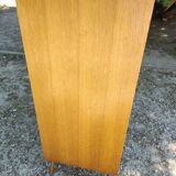 Wardrobe, vintage rattan wardrobe