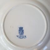 Set of 2 plates in Iron Earth Gien model Rinceaux