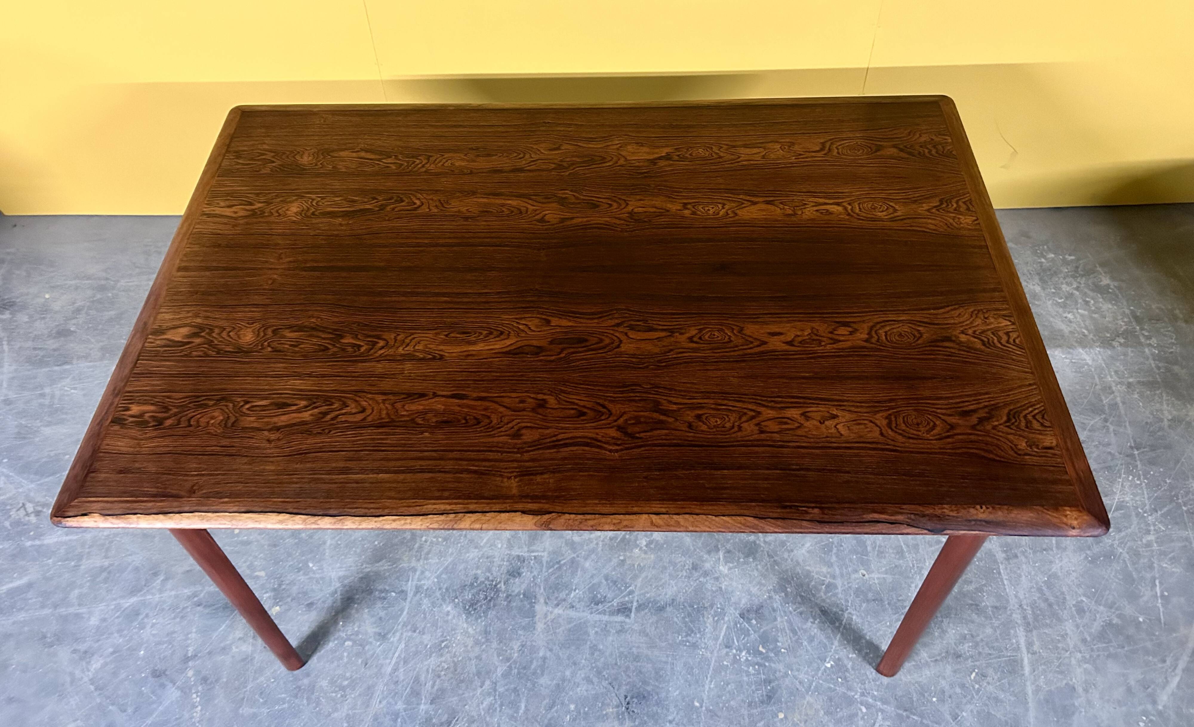 Danish mid -century rosewood dining table 1960s
