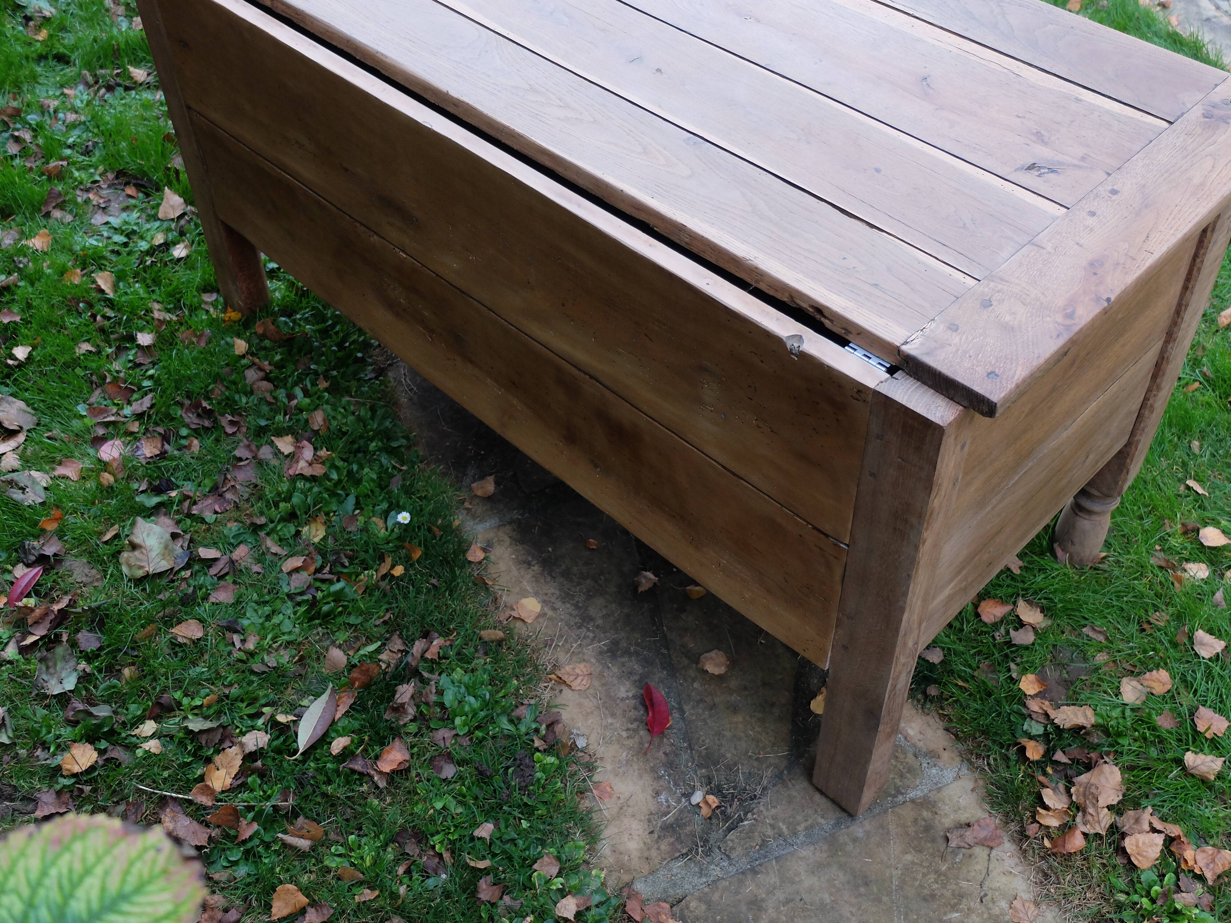 Chest, trunk, solid oak