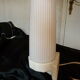 Porcelain and opaline art deco wall lamp