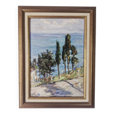 Peinture sur panneau