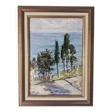 Panel painting