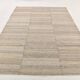 8x10 Brown & Beige Handmade Vintage Kilim Rug, 229x315Cm
