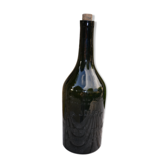 bottle in glass liqueur Bordeaux