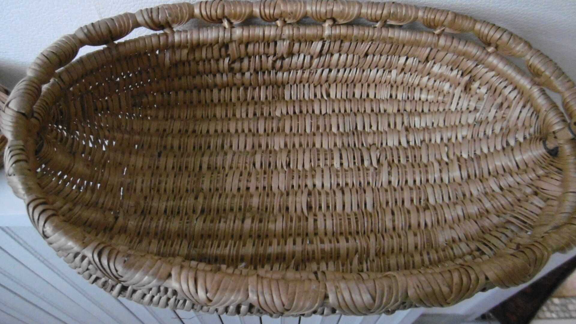 Vintage artisanal baskets