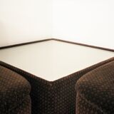 Armchairs Emmetre with Table by Guido Fareschini for Mariani, 1970s, Set of 4