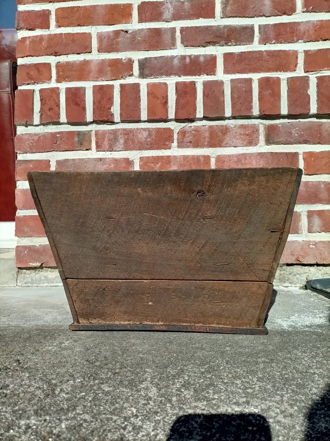 Retro wooden planter/box