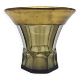 Vase bohémien art déco tchécoslovaque, années 1890