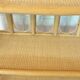 Rattan bookcase