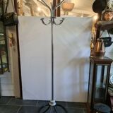 Parrot coat rack in chrome iron