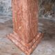 Sculptural marble table, France, 1980s