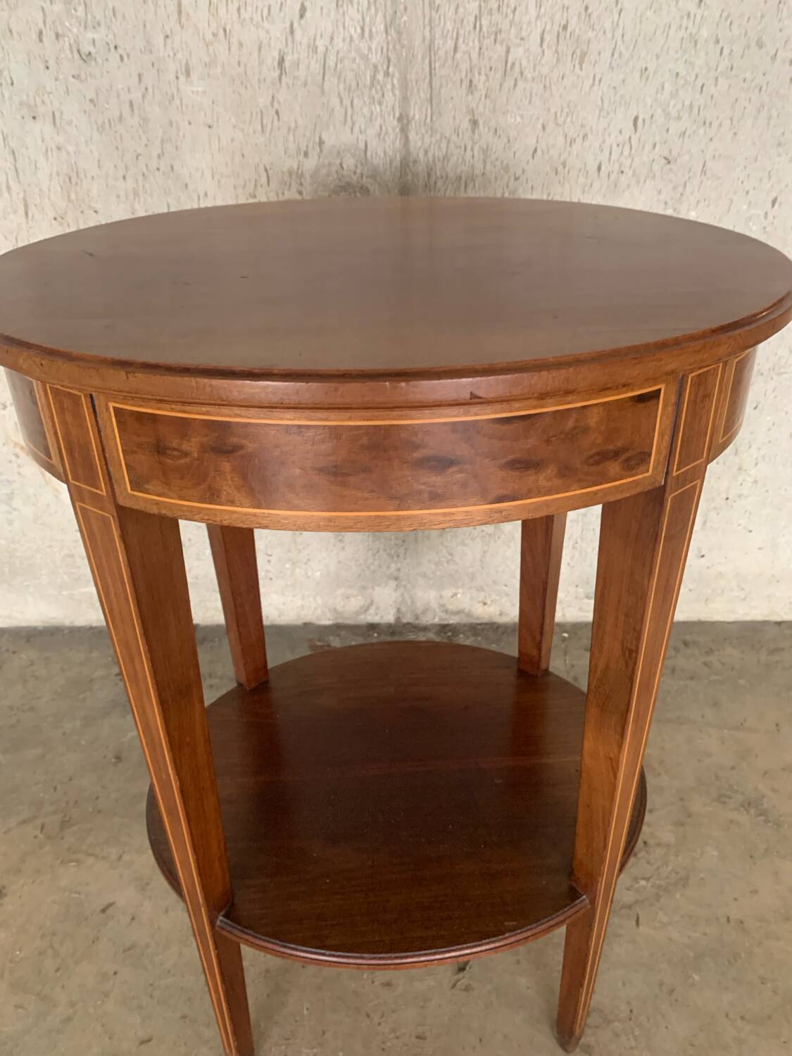 Mahogany side table