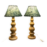 Pair of ceramic lamps reserved