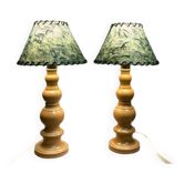 Paire de lampes en céramique réservées