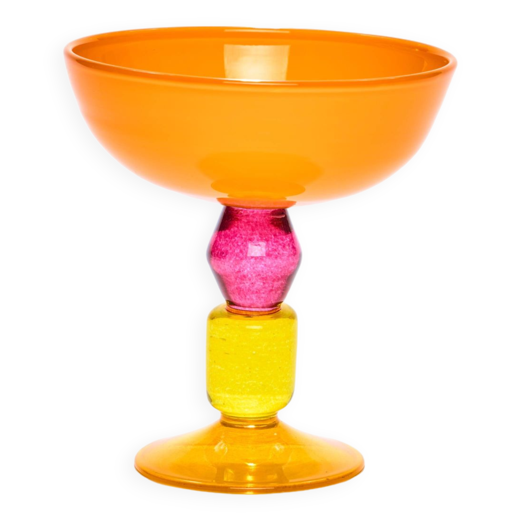 Miami Ice Cream Cup in Orange