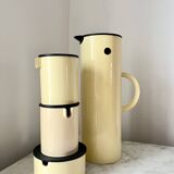Vintage Set of EM77 Vacuum Jugs and thermos by Erik Magnussen for Stelton