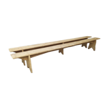 Pair of farm benches