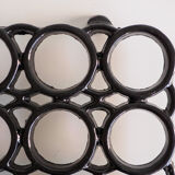 Black cast iron flat