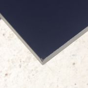 Vintage coffee table in steel and black melamine by Airborne, france, 1990s