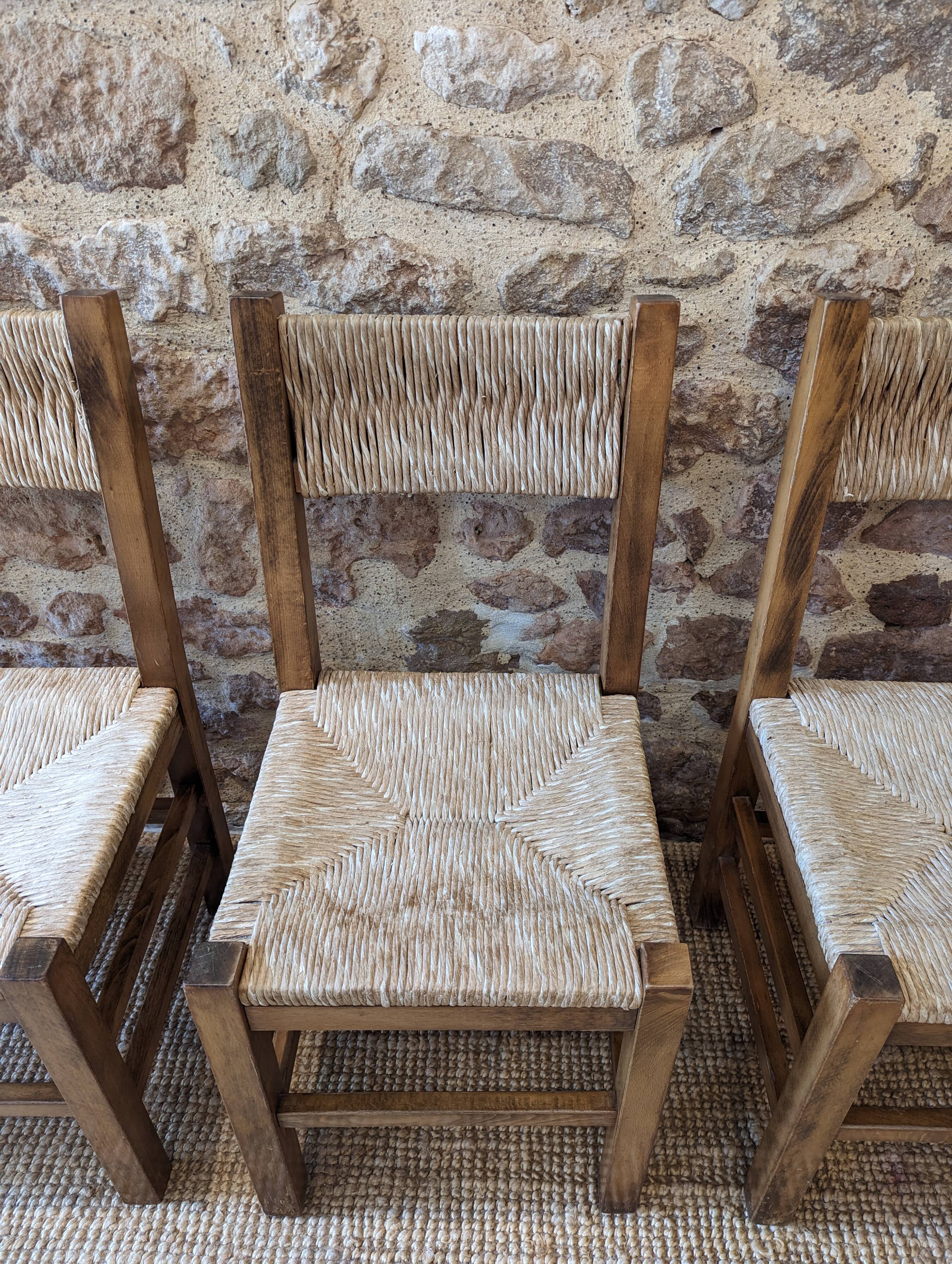 Chaises brutaliste
