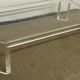 Lucite coffee table by David Lange, 1970