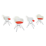 4 x DAR armchairs by Charles & Ray Eames for Vitra