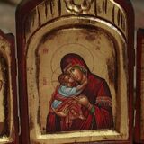 Byzantine icon triptych