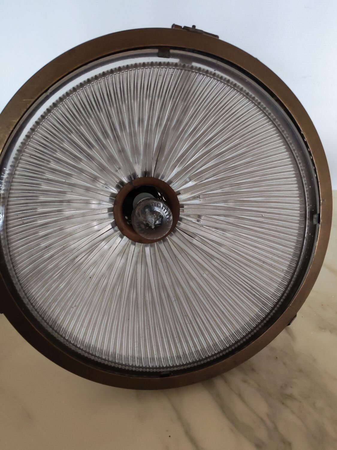 Holophane chandelier suspension