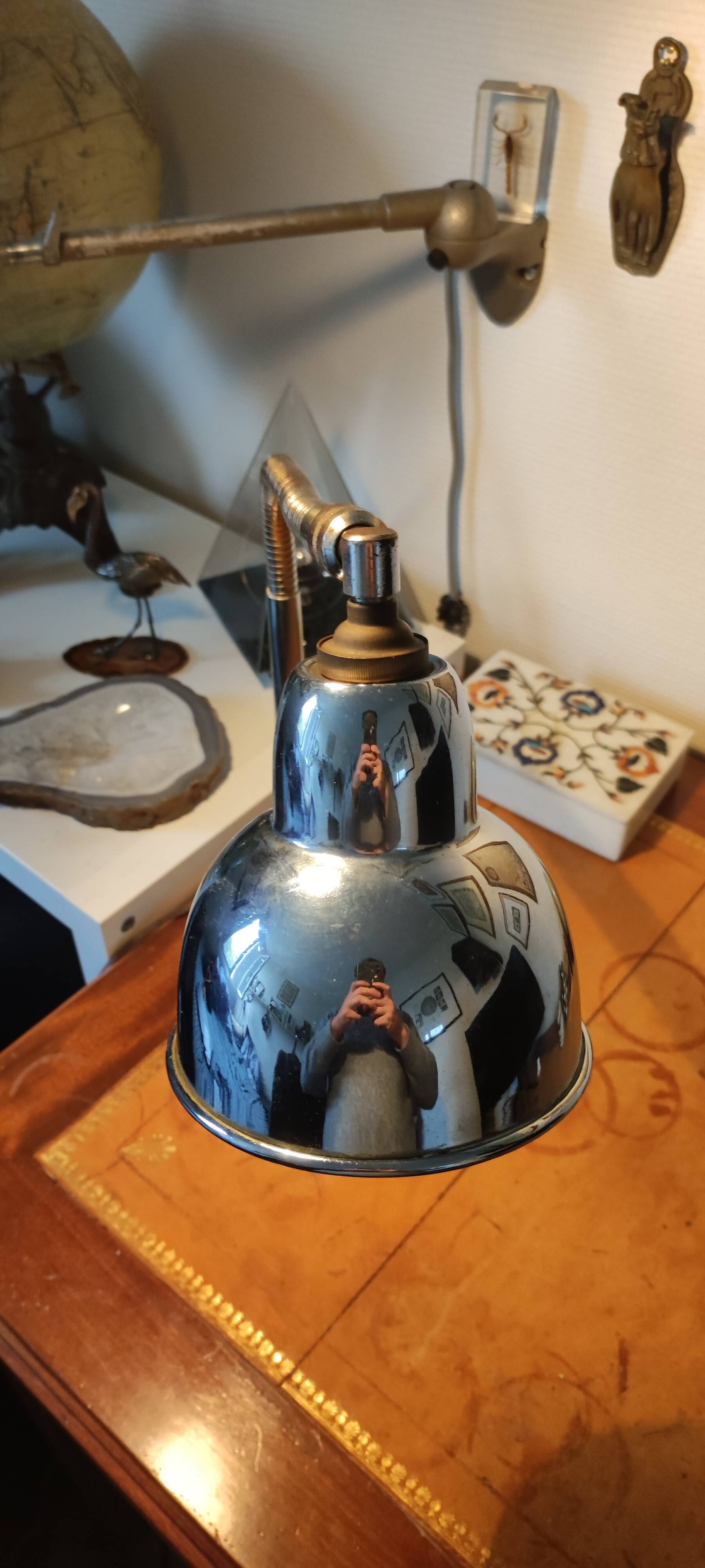 Lamp Elau 8791 chromed
