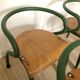 4 chaises d'école maternelle de Jacques Hitier, années 50