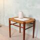 Vintage Teak Stool Chair Soborg Niels Möller Danish Mid Century
