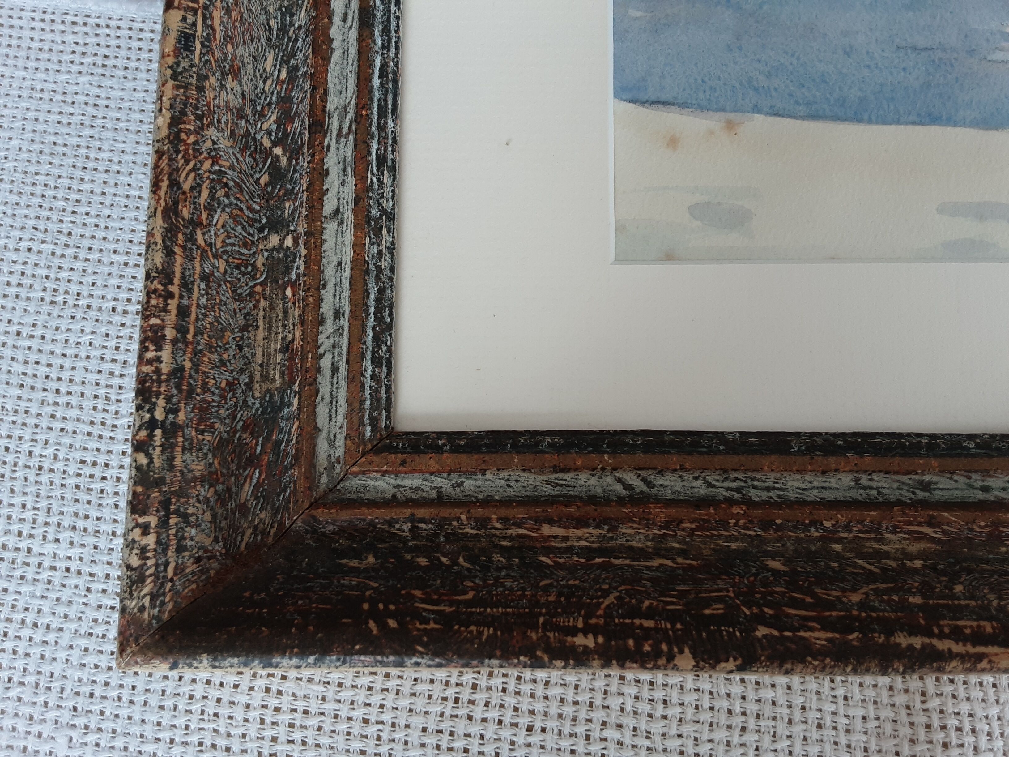 Tableau aquarelle marine