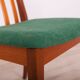 Fabric and Teak Dining Chairs by Leslie Dandy for G-Plan, 1960s, Set of 4
