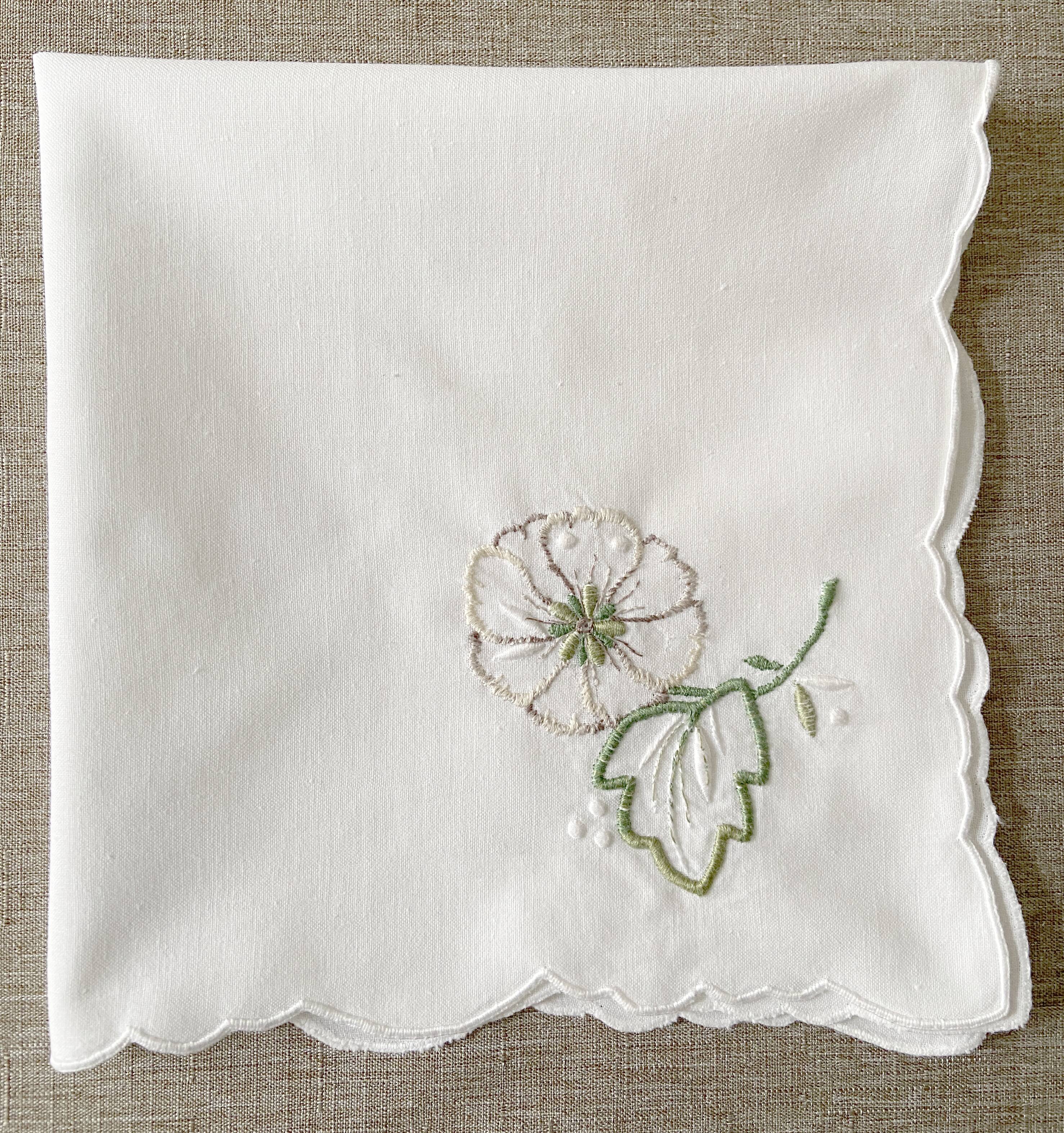 4 "Mikado Rose" Napkins