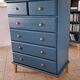 Commode blue ganne