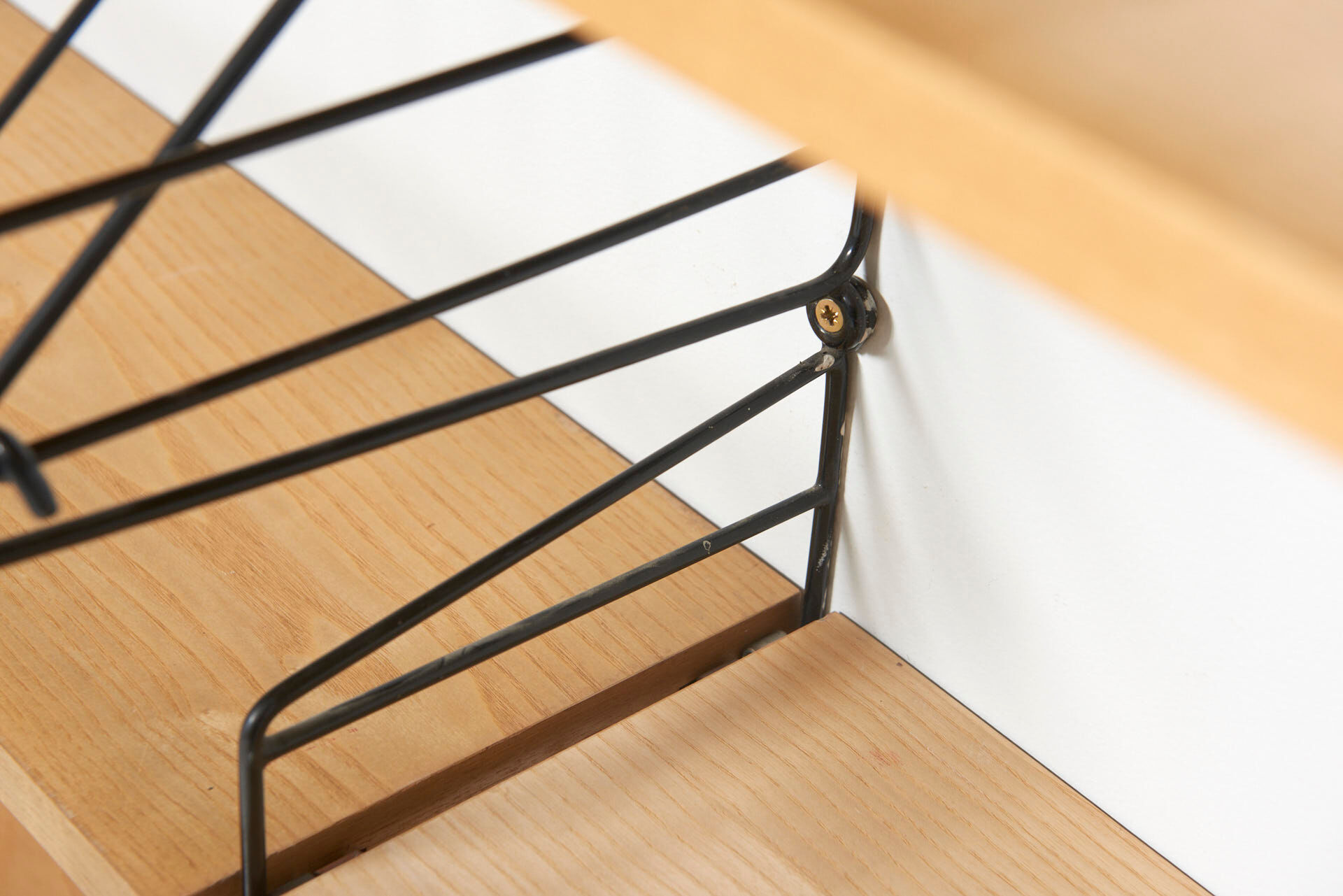 Shelving System in Ash by Nisse Strinning for String, Sweden - 1950