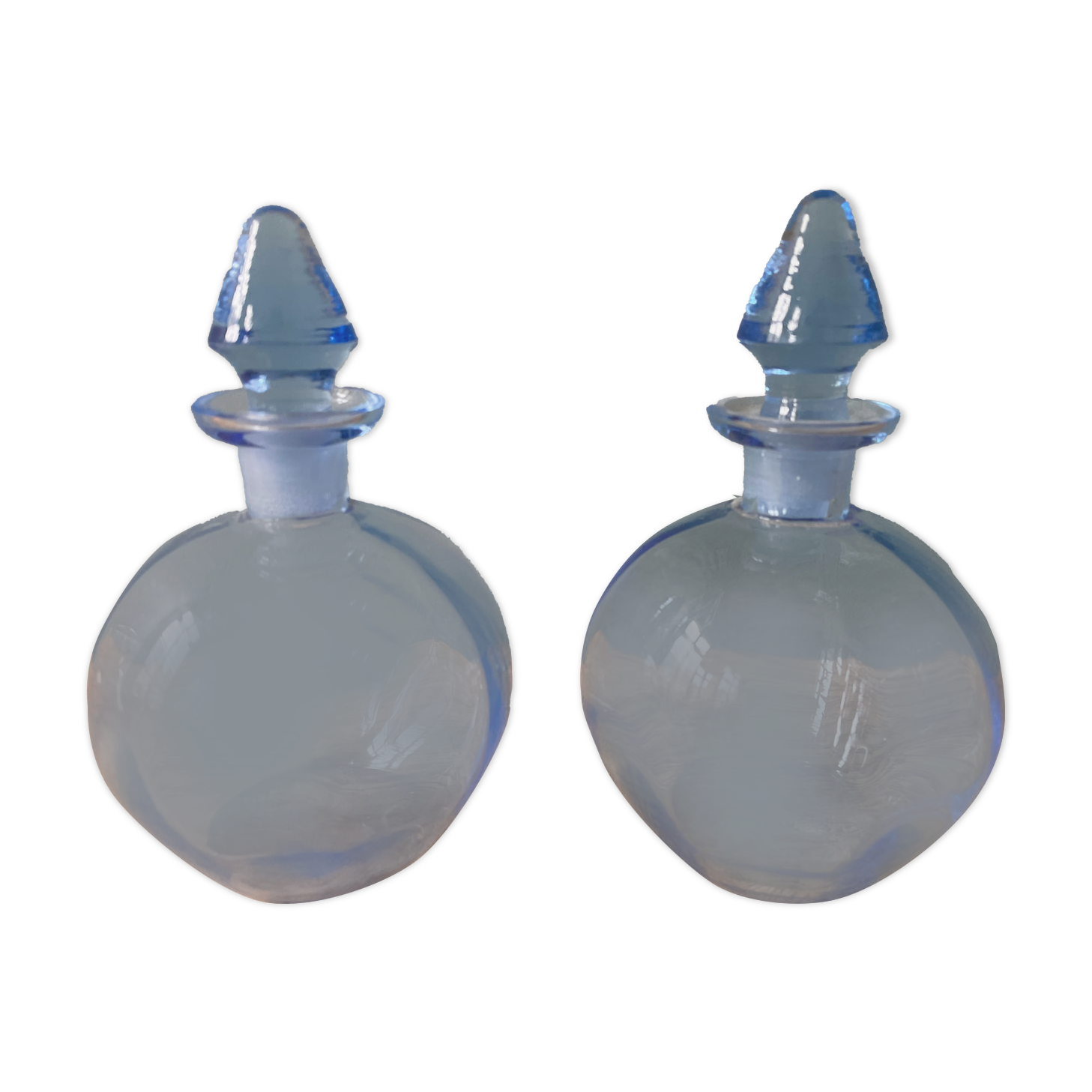 Batch of Art Deco perfume bottles