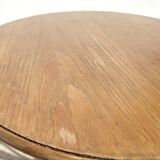 Vintage rattan coffee or side table