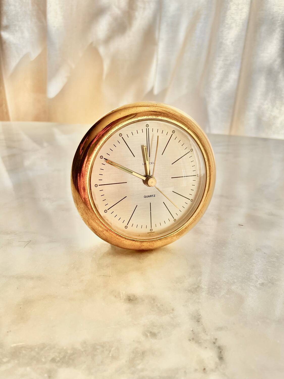 Old LANCEL alarm clock that works