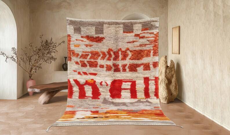 Mrirt rug, Moroccan rug 150/250cm