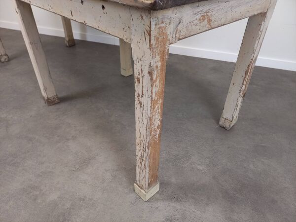 Table de ferme ancienne patinée