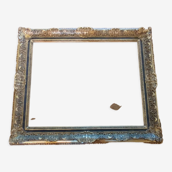 Old large gilded frame
