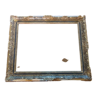 Old large gilded frame