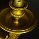 A pair of important gilt bronze wall sconces, Louis XVI style, 19th century.
