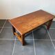 Table basse de ferme rustique avec tiroir 1950