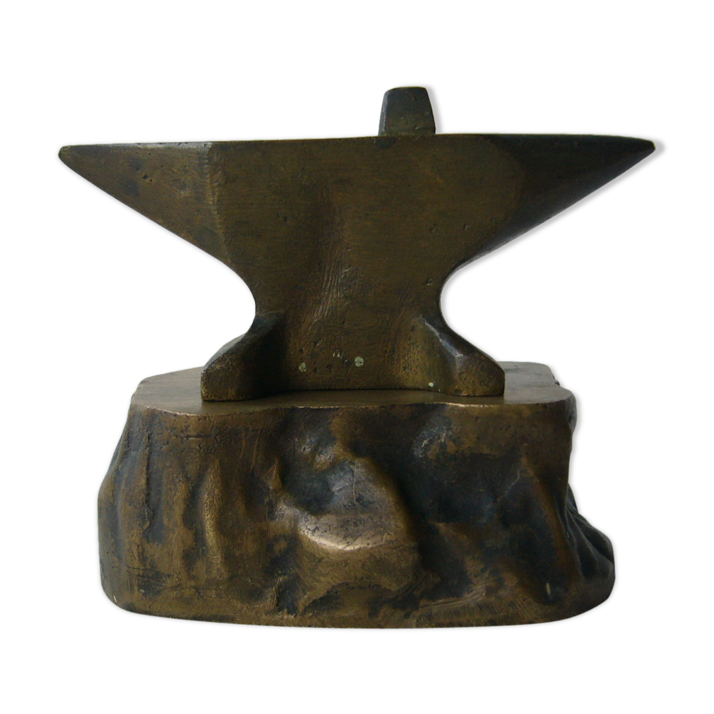 Bronze paper press anvil