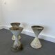 3 planters design Anton Bee assisted by Guhl edition Eternit 1958